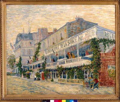 Il ristorante de la Sirène ad Asnières da Vincent van Gogh