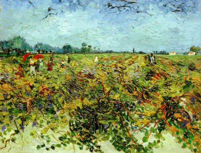 Il vigneto verde da Vincent van Gogh