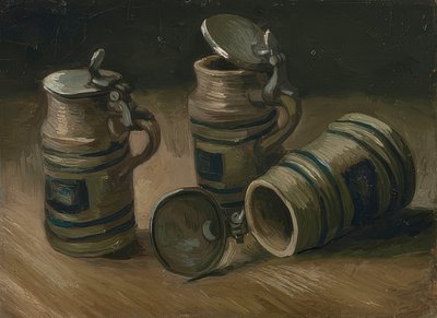 I boccali di birra da Vincent van Gogh