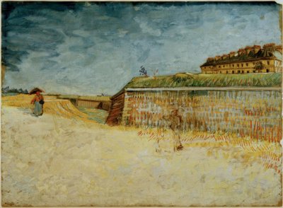 Le mura della fortezza di Parigi da Vincent van Gogh