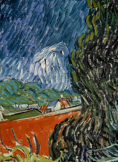 Il giardino del Dottor Gachet ad Auvers-sur-Oise (dettaglio) da Vincent van Gogh