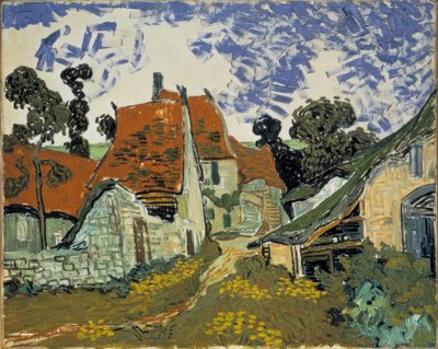 Strada del villaggio ad Auvers da Vincent van Gogh