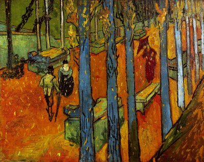 Foglie cadenti (Les Alyscamps) da Vincent van Gogh