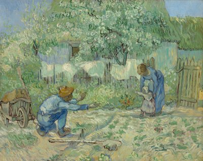 Primi Passi, dopo Millet da Vincent van Gogh