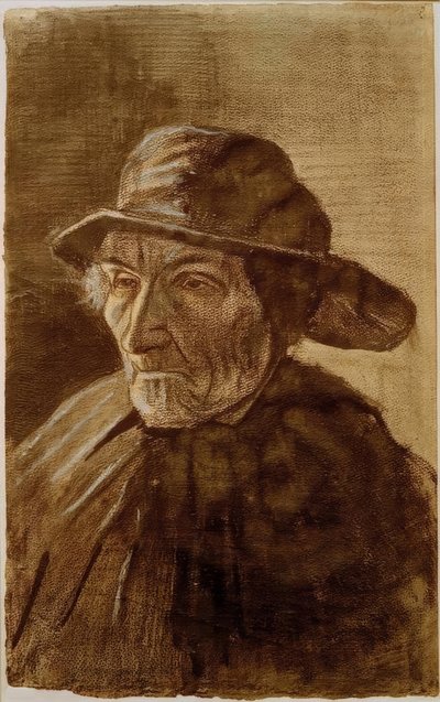 Pescatore con cappello sudoccidentale da Vincent van Gogh