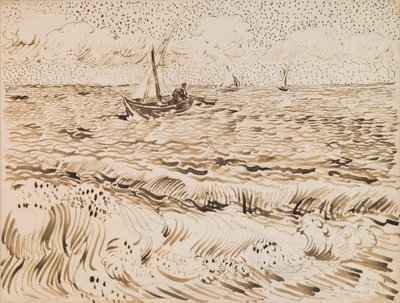 Barche da pesca a Saintes-Maries-de-la-Mer da Vincent van Gogh