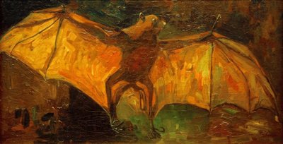 Pipistrello volante (Kalong) da Vincent van Gogh