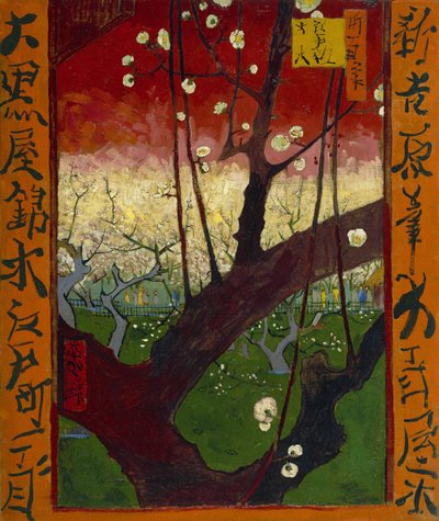 Susino in fiore (da Hiroshige) da Vincent van Gogh