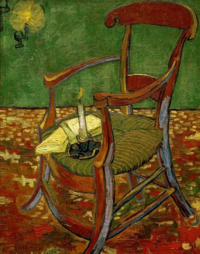 La sedia di Gauguin da Vincent van Gogh