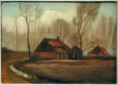 Fattoria dopo la pioggia da Vincent van Gogh