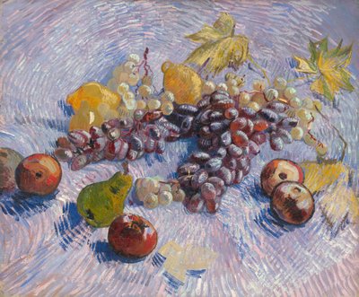 Uva, limoni, pere e mele, 1887 da Vincent van Gogh