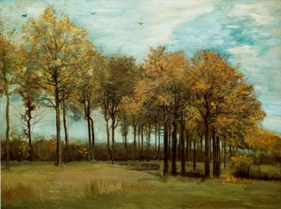 Paesaggio autunnale da Vincent van Gogh