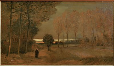 Paesaggio autunnale al tramonto da Vincent van Gogh