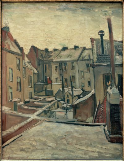 Cortili interni ad Anversa da Vincent van Gogh