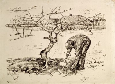 Nel frutteto da Vincent van Gogh
