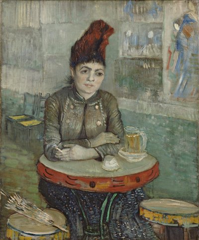 Nel caffè: Agostina Segatori in Le tambourin da Vincent van Gogh