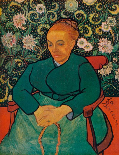 La Berceuse Ritratto di Madame Roulin, 1889 da Vincent van Gogh