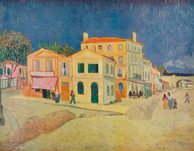 La casa di Vincent ad Arles da Vincent van Gogh