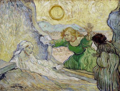 La resurrezione di Lazzaro (dopo Rembrandt) da Vincent van Gogh