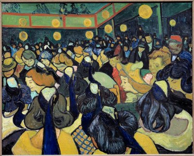 La sala da ballo ad Arles da Vincent van Gogh