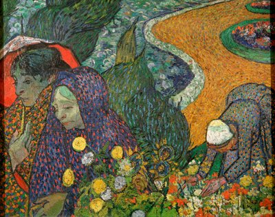 Signore di Arles Memoria del giardino a Etten, 1888 da Vincent van Gogh