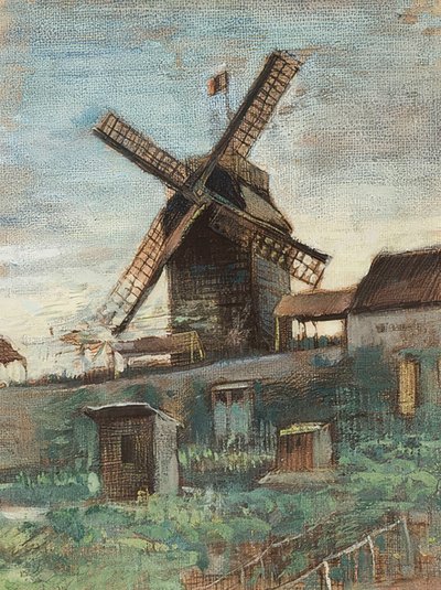 Le Moulin Le Blute-fin da Vincent van Gogh