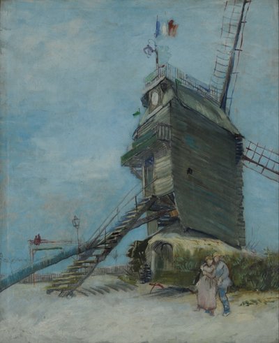 Le Moulin de la Galette, Montmartre, Parigi, c.1886-87 da Vincent van Gogh
