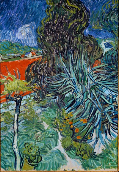 Il giardino del dottor Gachet a Auvers-sur-Oise da Vincent van Gogh