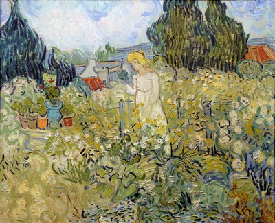 Mademoiselle Gachet nel suo giardino a Auvers sur Oise da Vincent van Gogh