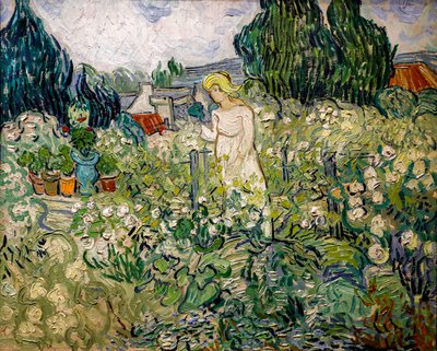 Miss Gachet nel suo giardino ad Auvers-sur-Oise da Vincent van Gogh