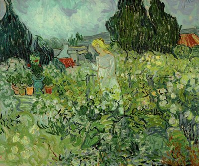Mlle Gachet nel suo giardino a Auvers-sur-Oise ... (olio su tela) da Vincent van Gogh
