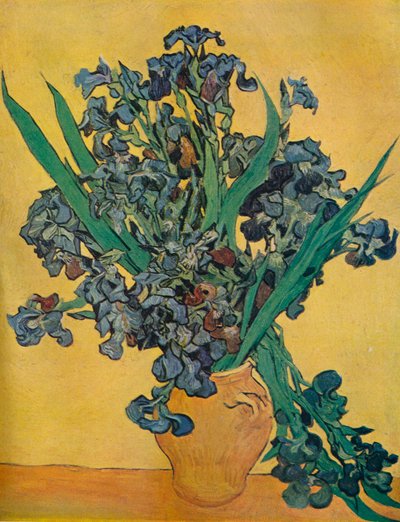 Natura Morta: Iris, 1890 da Vincent van Gogh