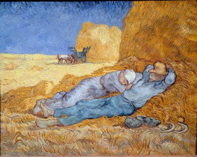 Mezzogiorno, o La siesta da Vincent van Gogh