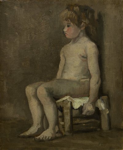 Ragazza nuda, seduta da Vincent van Gogh