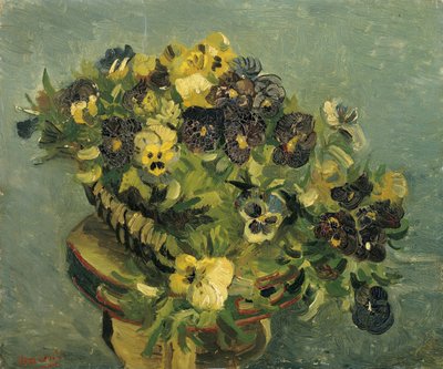Cesto di viole del pensiero da Vincent van Gogh