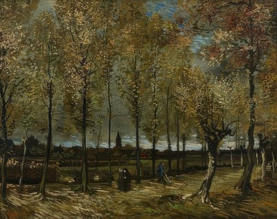Pioppi a Nuenen da Vincent van Gogh