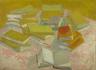 Pile di romanzi francesi da Vincent van Gogh