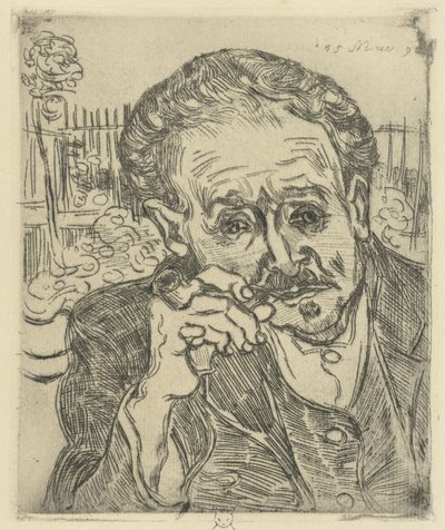 Ritratto del Dr. Gachet da Vincent van Gogh