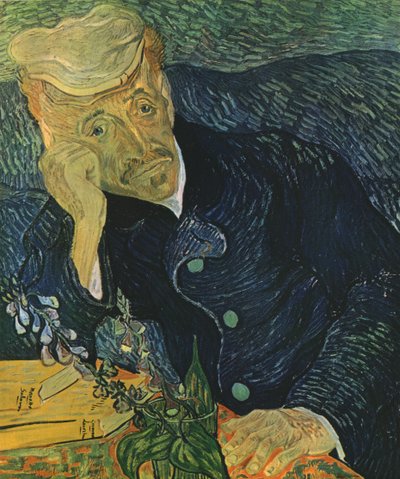 Ritratto del Dr Paul Gachet, giugno 1890, 1947 da Vincent van Gogh