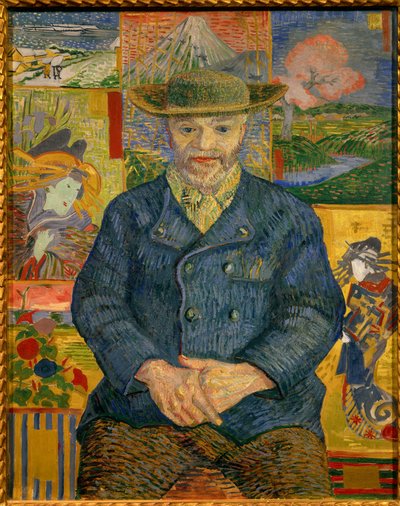 Ritratto di Père Tanguy da Vincent van Gogh