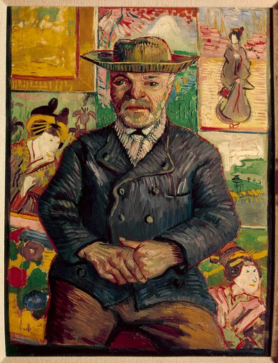 Ritratto di Padre Tanguy da Vincent van Gogh