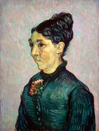 Ritratto di Madame Jeanne Lafuye Trabuc, 1889 da Vincent van Gogh