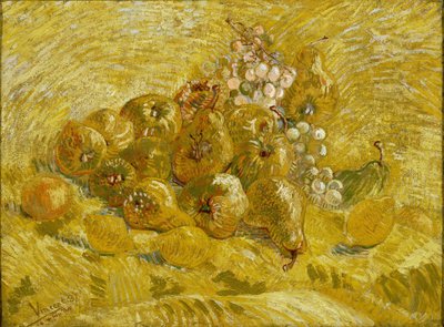 Mele cotogne, limoni, pere e uva da Vincent van Gogh