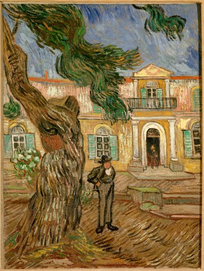 Ospedale Saint Paul a Saint Remy de Provence da Vincent van Gogh