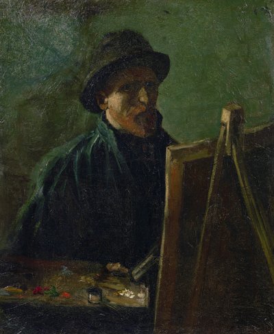 Autoritratto al cavalletto di Vincent van Gogh (1853-1890) da Vincent van Gogh