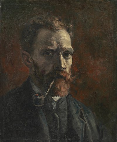 Autoritratto con pipa da Vincent van Gogh