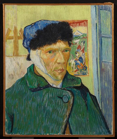 Autoritratto con orecchio bendato da Vincent van Gogh