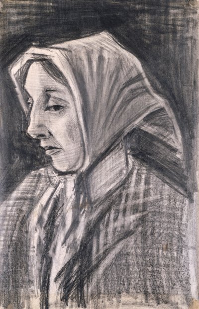 Sien, di fronte a sinistra da Vincent van Gogh