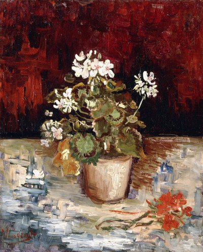 Natura Morta con Gerani, 1886 da Vincent van Gogh
