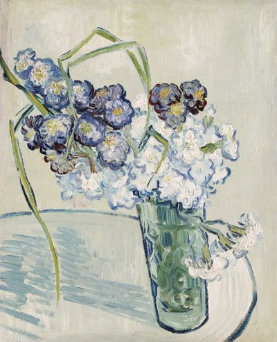 Natura Morta, Vaso di Garofani, Giugno 1890 da Vincent van Gogh